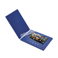 Impression personnalisée Brochure vidéo Livret Invitation Écran Lcd Musique Vidéo Carte de Voeux pour la Publicité Cadeau Éducation