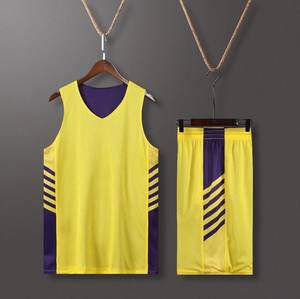 Robes pour enfants réversibles pour jeunes personnalisées pour femmes ensemble de tissu de maillot de <span class=keywords><strong>basket</strong></span>-ball vierge de maillot de <span class=keywords><strong>basket</strong></span>-ball - Product Image 4