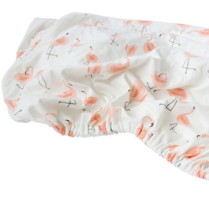 Venta al por mayor de sección delgada de verano de lino orgánico jersey de bambú de <span class=keywords><strong>muselina</strong></span> de algodón bebé niño equipado - Product Image 4
