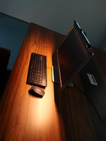 Barre lumineuse pour moniteur Tsinye en promotion avec rétroéclairage RGB, veilleuse LED pour ordinateur avec protection des yeux, double éclairage, mode 5 couleurs