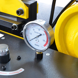 Tùy biến DHY-200 <span class=keywords><strong>busbar</strong></span> Máy chế biến 3 trong 1 thủy lực đấm uốn máy cắt cho đồng hàng 200mm * 12mm - Product Image 4