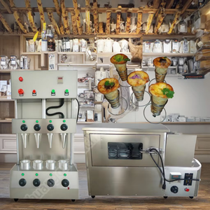 Pizza Cone Forming Machine Commercial Pie Making Equipment <b>Corn</b> Tortilla Making Machine For Sale - Product Image 3