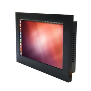 7 Inch High Brightness Open Fame Front IP65 Waterproof LCD Monitor With HD VGA Input