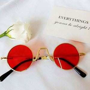 Gafas de Sol Redondas de Metal para Niños, Estilo Retro, Montura Pequeña, Protección UV400, Moda 2021 - Product Image 5