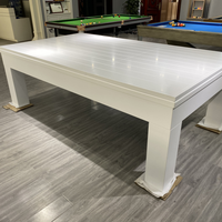 2024 usine de Chine fait bonne qualité 7ft 8ft 9ft taille standard style américain 3in1 table de billard à manger multifonction