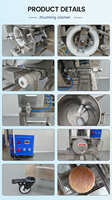 Machine automatique de formage de galettes à livraison rapide avec moteur pour viande, poisson, légumes, burgers, nuggets, en acier inoxydable 304