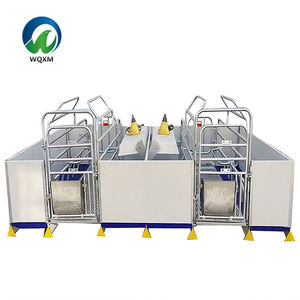 Cages de mise bas pour truies à double corps de style européen, vente chaude, équipement d'élevage porcin, cage automatique pour animaux - Product Image 5