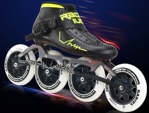 Patines de velocidad profesionales EACH para adultos, 4 ruedas de carbono y PU, chasis de aluminio NS-236, patines en línea profesionales NS-236 - Product Image 4
