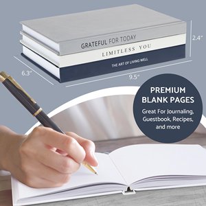 Libretas de Cuero Personalizadas con Tapa Dura, Páginas en Blanco, Organizador/Agenda, Set de Regalo Decorativo con Logotipo Personalizado, Tamaño A5/A4, 80 Hojas - Product Image 2