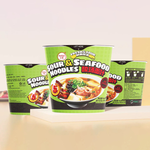 Nouilles instantanées halal, nouilles à la soupe aigre, nouilles instantanées en gros, ramen instantané sans cuisson - Product Image 3