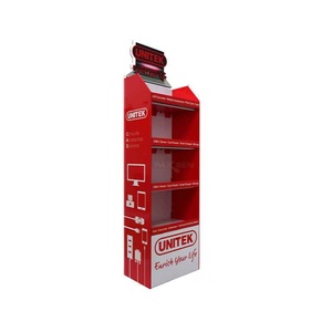 จอแสดงผลโฆษณาสินค้าอิเล็กทรอนิกส์ ชั้นวางกระดาษแข็งสำหรับมันฝรั่งทอด ชั้นวางกระดาษลูกฟูกสำหรับผลิตภัณฑ์ทำความสะอาด - Product Image 3