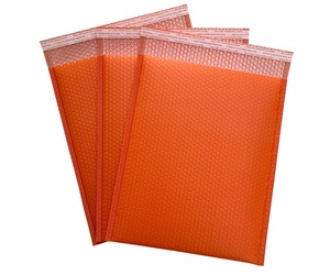 Bolsas de transporte de correo de burbujas autosellantes personalizadas con bolsas postales de plástico de burbujas impermeables y biodegradables con etiquetas - Product Image 6