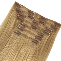 Extensions de cheveux vierges Remy 1B Kinky Straight, qualité 12A, cheveux humains importés chinois, tissage double trame, toutes les couleurs