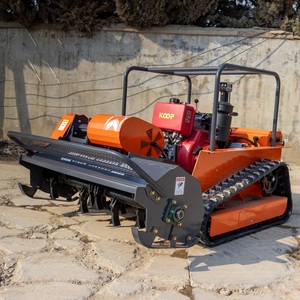 Vente directe usine Tondeuse à gazon à chenilles à moteur avec lame rotative, largeur de coupe 800/1000/1200mm, télécommandée, type Go-Kart - Product Image 4