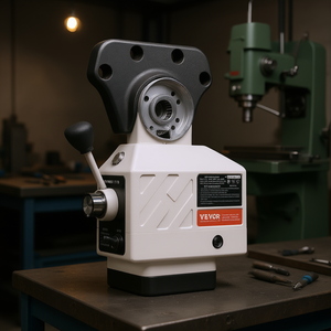 Machine de fraisage à alimentation électrique axe X Vevor, couple de 450 lb, vitesse réglable de 0 à 200 tr/min, 120 V, pour fraiseuses Bridgeport - Product Image 2