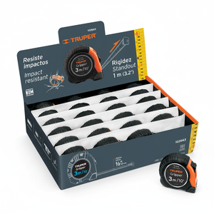 FH-3MC-24BOX Scatola Espositiva con 24 Pinze e 24 Metro a Nastro da 3m da 13mm - Product Image 2