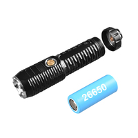STARYNITE — lampe de poche à lumière led, 2000 lumens, hiii, rigide, anodisé, rechargeable, xhp90, avec écran OLED, batterie externe