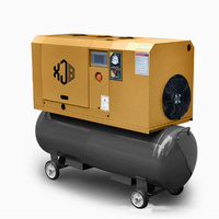 Compresor de Tornillo Mini XJB Monofásico 220V para Tanque, 100 Litros 150 Litros, Compresor Inverter VSD de Ahorro de Energía