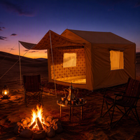 Tente d'événement du désert arabe, tente portable individuelle pour l'extérieur, tente du Moyen-Orient pour le glamping