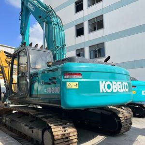 Excavadora usada eficiente KOBELCO Original SK200 Diseño de ahorro de combustible Configuración inteligente Operación flexible - Product Image 1
