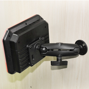 VIN orta 5.91 "/ 15cm deniz dereceli alüminyum uzun çift soket kol montaj için 1.5 inç C boyutu topu bağlar VIN-C-15B - Product Image 4