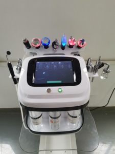 Nueva Máquina de Microdermoabrasión con Hidrodiamantes y Lifting Facial con Agua H2O2 10 en 1 para Salón de Belleza, Certificación CE, Pantalla Táctil de Acero Inoxidable - Product Image 6