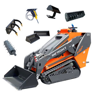 لودر انزلاقي التوجيه قوي مع محرك معتمد من CE وEPA، لودر صغير بجنزير - Product Image 1