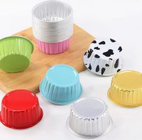 Barquette en aluminium pour mini-tartelettes aux œufs, avec couvercle en plastique, compatible micro-ondes, robuste, qualité alimentaire, résistante au four, emballage à emporter