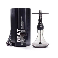 Lvhe Smoke Shop - Ensemble de chicha miniature en acier inoxydable russe, Narguile arabe Alpha Hookah Beat