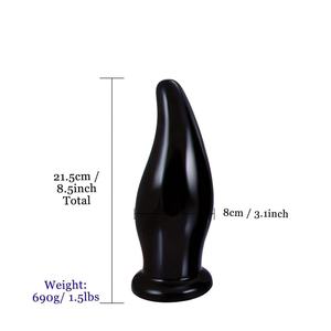 Plug <span class=keywords><strong>anal</strong></span> extra-large en forme de mangue, robuste, adapté aux hommes et aux femmes. Plug <span class=keywords><strong>anal</strong></span> en PVC pour jouets érotiques pour adultes - Product Image 5