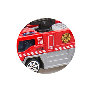 Jacko Toys Mini Camion dei Pompieri in Lega con Azione a Scorrimento, Veicolo Giocattolo in Scatola di PVC, Regalo per Bambini, Gadget per Feste, Modellino da Collezione - Product Image 3