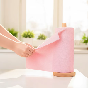 Chiffon en microfibre réutilisable en rouleau, lavable, ultra absorbant, gris, pour le nettoyage de la vaisselle, de la voiture, de la maison, de la cuisine, du garage et de l'automobile - Product Image 5