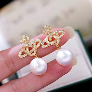 ต่างหูเงินแท้ S925 รุ่น 22354DIY พร้อมฐานเปล่าสำหรับใส่ลูกปัด/มุก ขนาด 9-15 มม. อุปกรณ์ตกแต่งจาก Fashion Planet สำหรับทำต่างหู DIY - Product Image 4