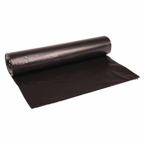 Sacs poubelles domestiques Boardwalk 45 gal en polyéthylène basse densité 1,2 mil 40''x46'' noirs 10 sacs/rouleau 10 rouleaux/carton - Product Image 5