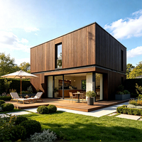 Maison conteneur en kit, conteneur démontable, conteneur préfabriqué en kit, conteneur modulaire, bureau/entrepôt montagne isolé