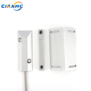 Özelleştirilmiş 24V-220V manyetik kontak değiştirme sensörü OKI Reed Home mıknatıs ev güvenlik için yukarı açılır kapı pencere Alarm sistemi - Product Image 4