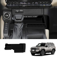 Boîte de rangement pour console centrale pour Toyota Land Cruiser 250 LC250 Prado 2024 2025 2026 LHD, organiseur intérieur en ABS, accessoires
