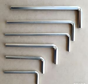 مفتاح ربط سداسي على شكل حرف L مجلفن، من الفولاذ المقاوم للصدأ، معالج بالأسود - Product Image 6