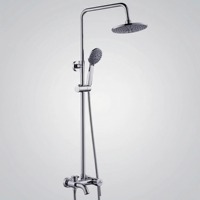 Panneau de douche pour salle de bain, corps en laiton, meilleures ventes, accessoires de Style chaud, ensemble de douche de Surface en laiton, pluie