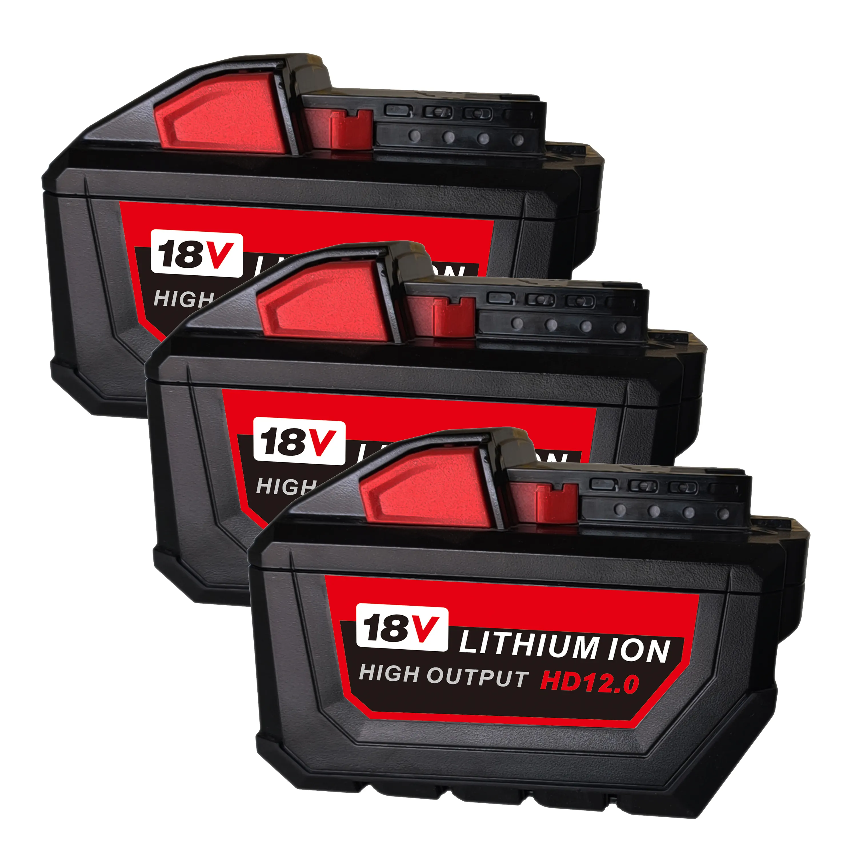 Batterie M18 18V, 12ah, Milwauke, Makit, BL1890B, Dewal, flexvolt, 60v, DCB612, 12,0 ah, Ryob, P108, p105