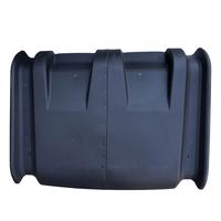 YongJin Atv Utv Pièces et accessoires Toit rigide noir pour Honda Pioneer 700-2 2014-2024