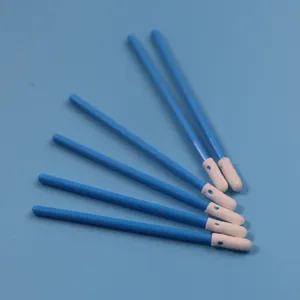 70mm Lint Free Rigid PP Stick Mini Cotton Bud Industrial Foam Swab For Electronics Cleaning