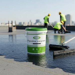 Revestimiento Líquido Impermeabilizante de Poliuretano Desini, Color Negro, Resistente a Altas Temperaturas, Protección Ambiental para Techos - Product Image 1