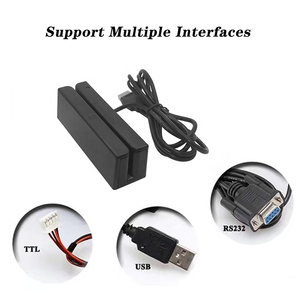 Máy Đọc Thẻ Tín Dụng <span class=keywords><strong>Chip</strong></span> Thông Minh Hệ Thống Thiết Bị Đọc Thẻ Từ 3 Rãnh - Product Image 4