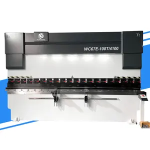 HUNSONE CNC Press Brake WE67K 250T 4000MM for Sheet Metal CNC Press Brake Machine Maquina dobladora de placas de metal