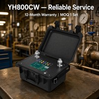 Calibrador de Presión de Aire Portátil YH800CW, Totalmente Automático, de Vacío a 60 bar, Pantalla Táctil, Registro de Datos, Calibración y Prueba