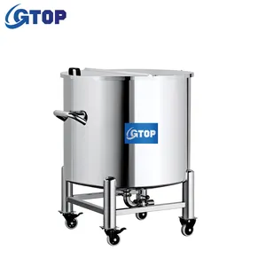 Gtop 50L 100L 500L Stainless Steel Alcohol Storage Tank Perfume Holding Tank Storage Tank 100000 Liter