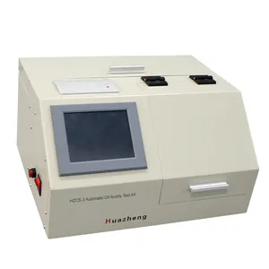 Huazheng üretici trafo yağı pH test cihazı kiti astm d974 yağ asitliği test ekipmanları asit değeri test kiti