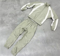 Veste et pantalon de course en nylon pour hommes, sports de printemps décontractés, pour la chasse, hiver, personnalisé vintage