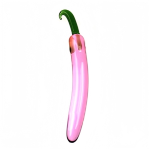 Tapón Anal de Cristal Transparente, Estimulador Anal y Vaginal Frío/Caliente, Varita de Placer Verde/Blanco/Rosa, Impermeable, 16-18cm - Product Image 4
